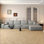 Canapé modulaire Cloud avec méridienne en forme de L, canapé modulaire moderne avec assise profonde, fauteuils rembourrés pour la chambre à coucher du salon, aucun assemblage requis (tissu en velours côtelé moelleux)