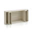 Table basse rectangulaire Grant 47,3 po L aspect pierre, profil bas-135888036