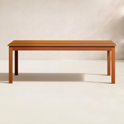 Sonlin 83" Eucalyptus Patio Table