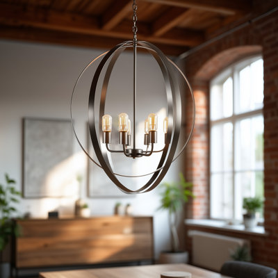Alisiya 6 - Light Sphere Chandelier
