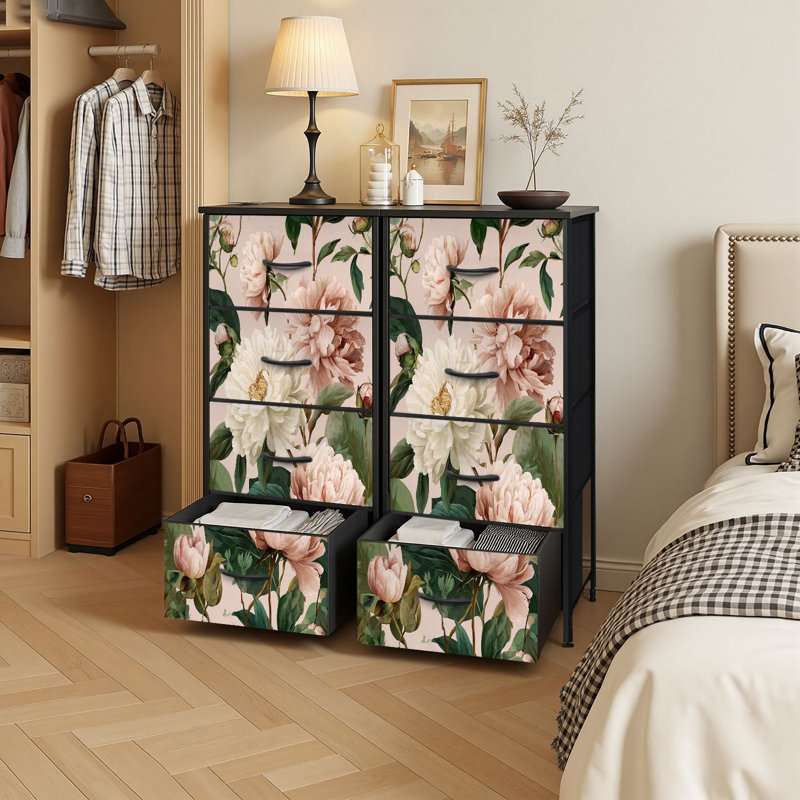 Commode de rangement verticale 4 tiroirs