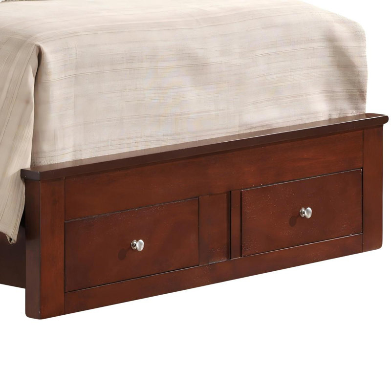 Burlington Storage Bed, Cherry, Twin