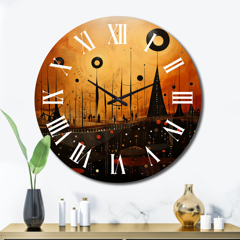 Horloge murale Cyriah, Très grand