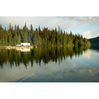 Camping - Wrapped Canvas Print