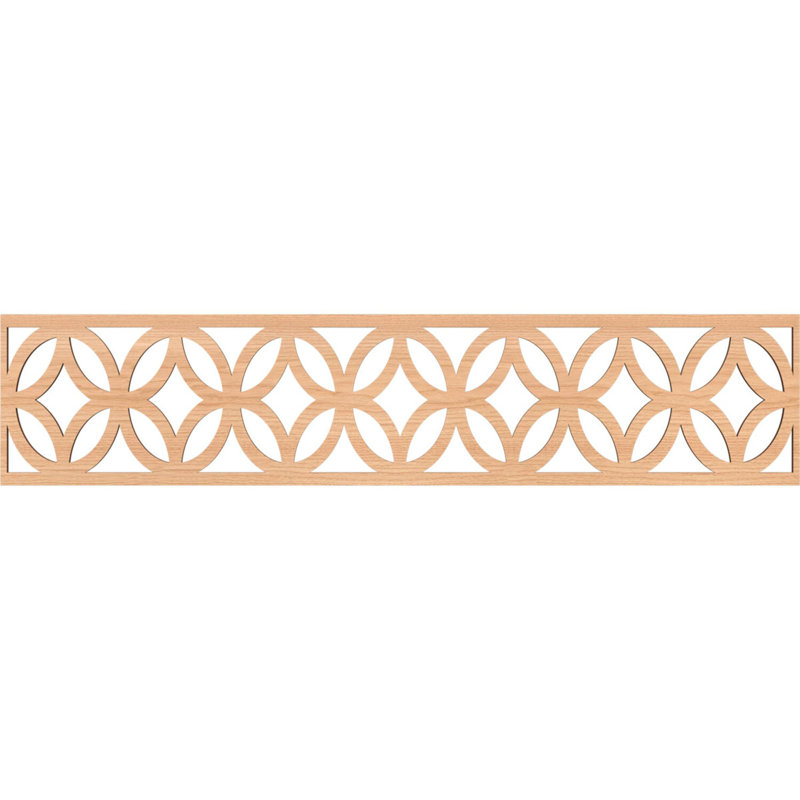 Moulure Crosby, Noyer blanc, H 10 po x l 46,75 po x P 0,25 po