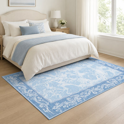 Tapis vintage à bordure florale vieillie, 274 x 366 cm, lavable à la machine, antidérapant, à poils courts, couleur chaude

Tapis d'appoint traditionnel de couleur terre cuite pour le salon ou la chambre