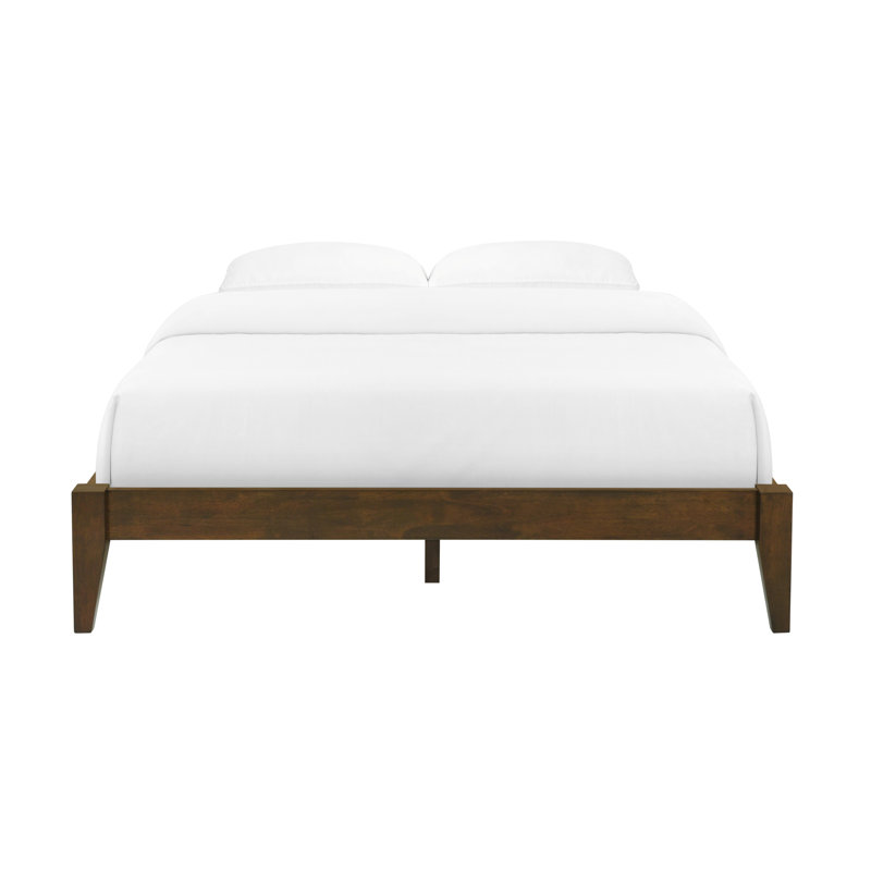 Kieron Nova Wood Platform Base, Full /Double, Walnut