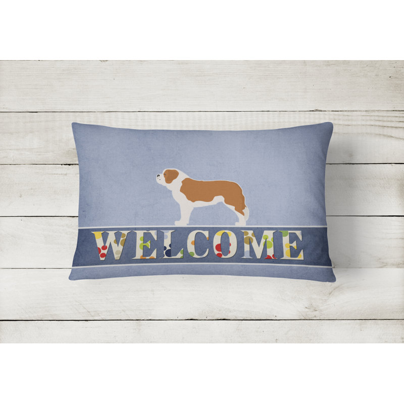  Coussin Saint Bernard Welcome