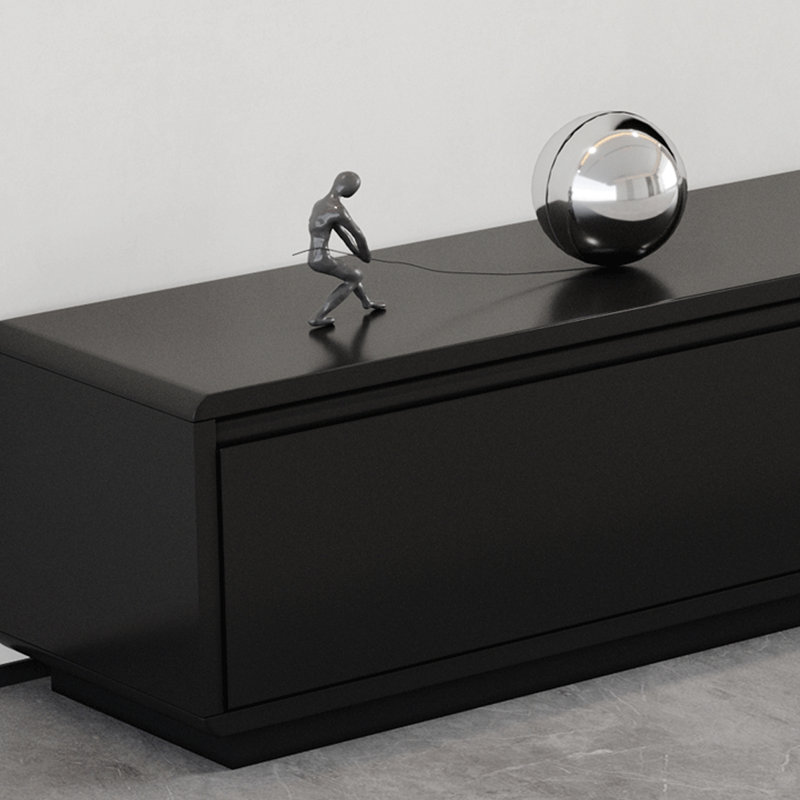 Meuble télé haut de gamme italien, 9.84" H x 70.86" W x 11.81" D