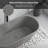 59'' Freestanding Soaking Terrazzo Bathtub With Center Drain-115317182
