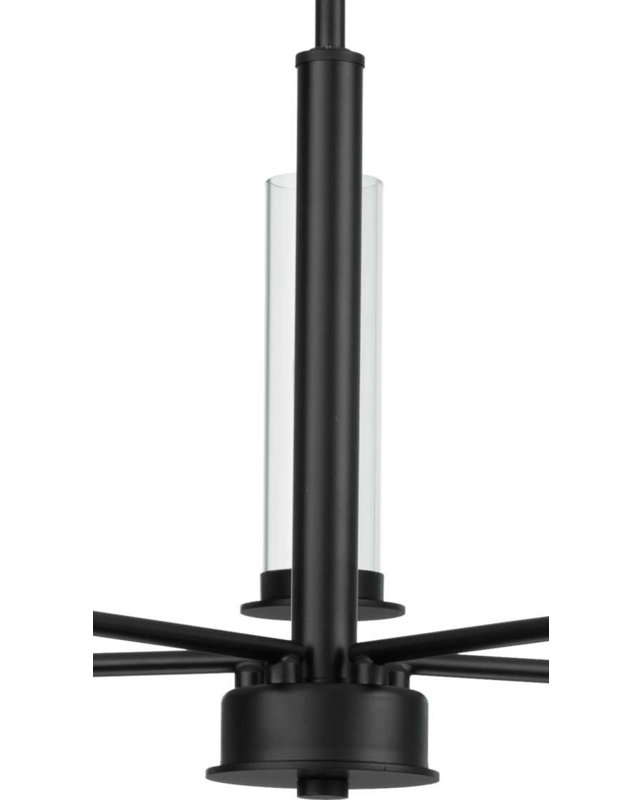 Kellwyn 5 - Light Dimmable Classic / Traditional Chandelier, Matte Black