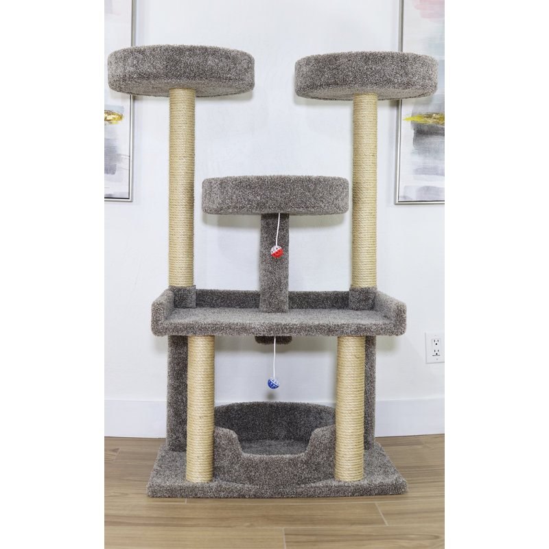 Prestige Cat Trees Multi-Level Cat Tree with Large Perches for Multiple Cats