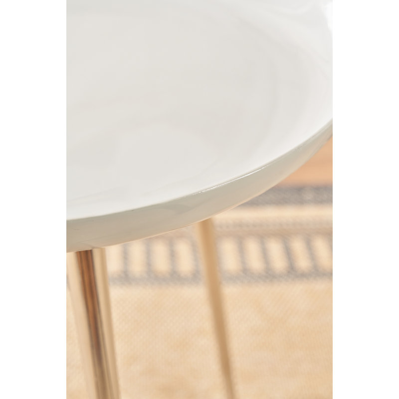Seline End Table, Grey