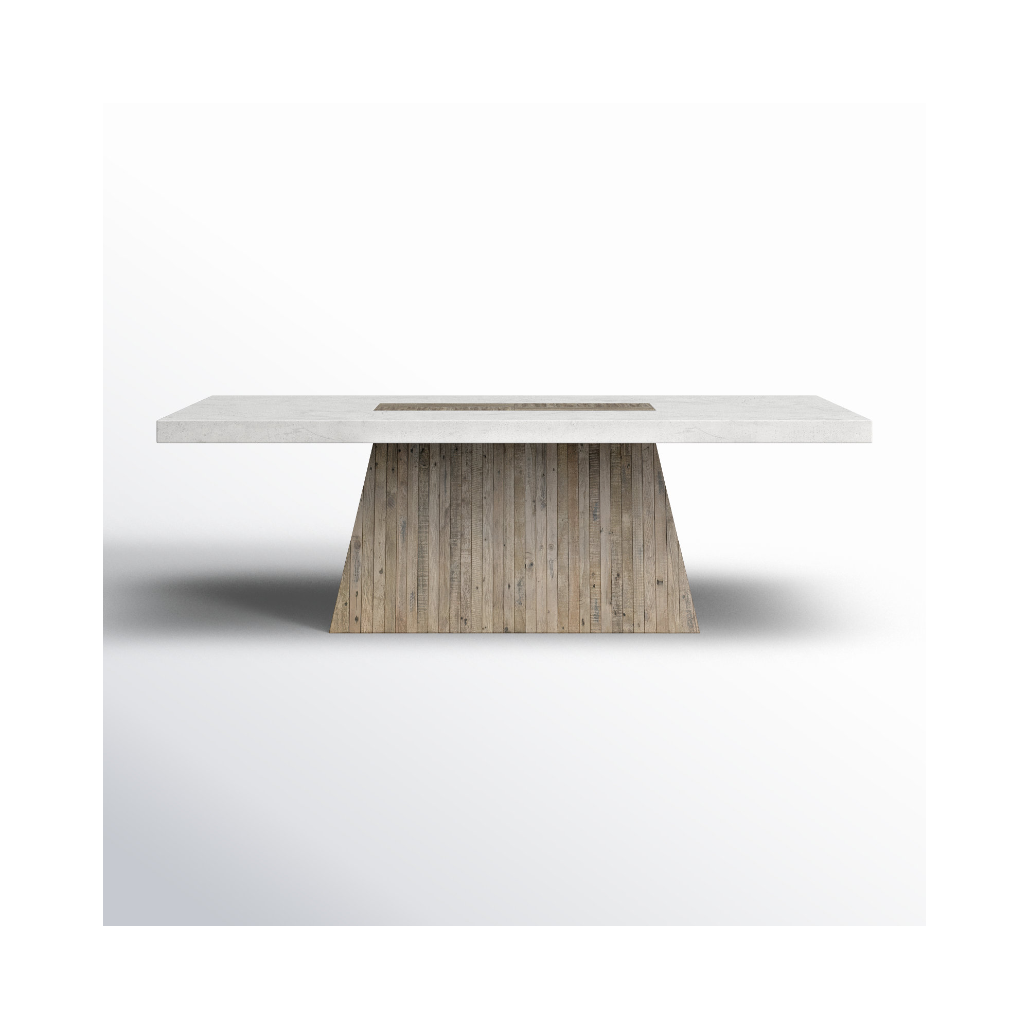 Ines 47" Pedestal Dining Table