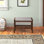 Banc de rangement pour chaussures rembourré Knarr