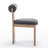 Abentego Solid Wood Fabric Dining Chair-1675978376-1663143971