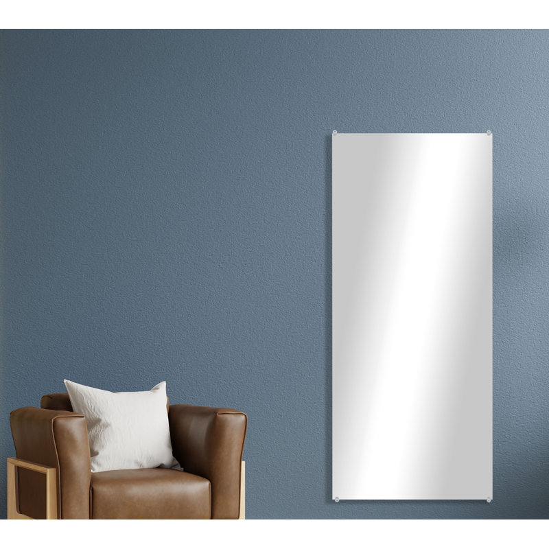 Zarrea Flat Wall Mirror, 25" x 52"