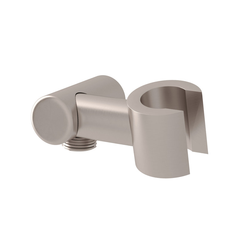 Handshower Outlet With Holder, Satin Nickel