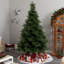 Arbre de Noël artificiel épinette vert avec lumières claires-1602051375