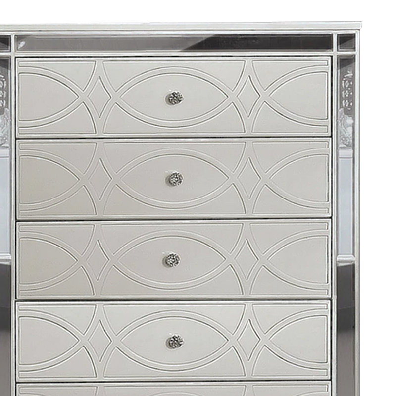 Commode décorative 5 tiroirs Lalitha