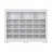 Modern 24-Cubby Shoe Cabinet & Sideboard – Curved Base Storage Console for Entryway, Living Room, or Bedroom-769375774