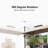 Sharay 12' Square Cantilever Umbrella With Counter Weights Included Base In Ground,Taupe-2092818598
