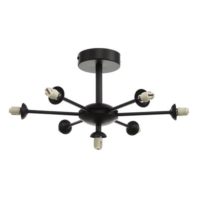 COHEN 7LT SEMI FLUSH FRAME ONLY