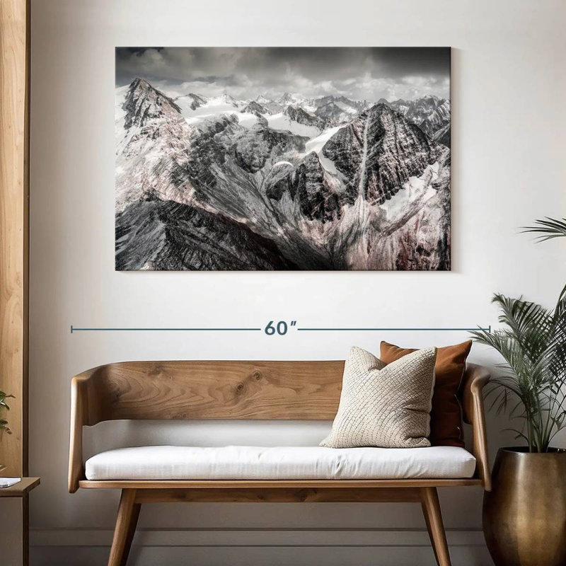 Alvord Winter Paragliding, 32" H x 48" W