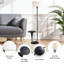 Lampe sur pied industrielle 57,5 "avec plateau intégré 57,5"