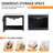 Zipi 27.84 " W Wall Mounted Wall Mounted 1 Single Vanity Bathroom Vanity With Ceramic Top-494513379