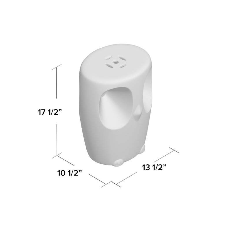 Larkste Ceramic Accent Stool