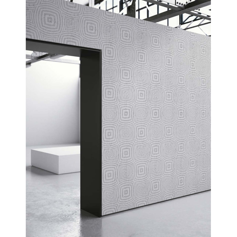Otte 10m x 52cm Matte Paste the Wall Wallpaper Roll, Grey