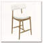Tabouret de bar rembourré Boucle-1612871073