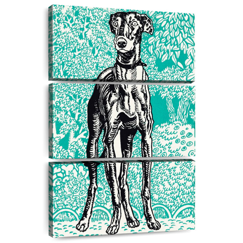 Brampt Greyhound I, 32" H x 20" W