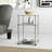 Beckett Glass Top End Table