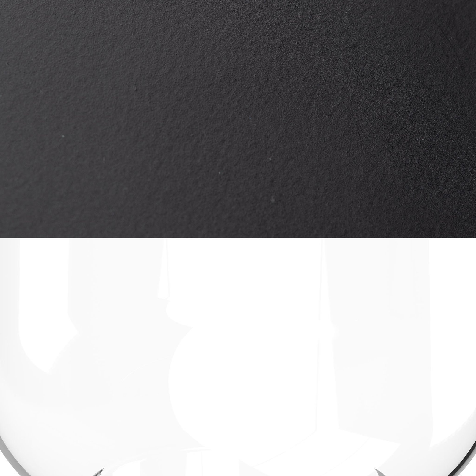 Hazel Single Light Glass Pendant, Clear, Matte Black, 63" H x 10" W x 10.13" D