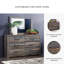 Commode double 6 tiroirs avec miroir Drystan