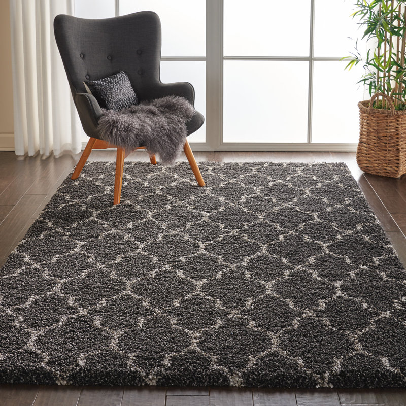 Youn Moroccan Indoor Rug, Rectangle 5'3" x 7'5"