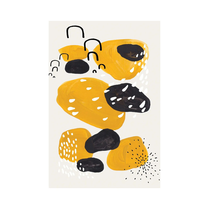 Leopard Party by EnShape - Wrapped Canvas Print, 20.32 cm H x 30.48 cm W