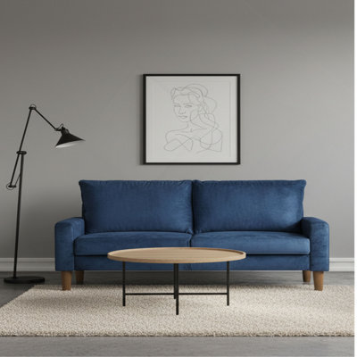 Causeuse rembourrée en velours de style moderne et minimaliste, canapé compact à 2 places à ressorts hélicoïdaux pour salon