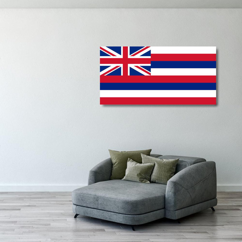 Hawaii State, 20" H x 40" W