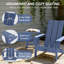 Ensemble de chaises pliantes pour 2 personnes Adirondack avec table d'appoint-1485759518