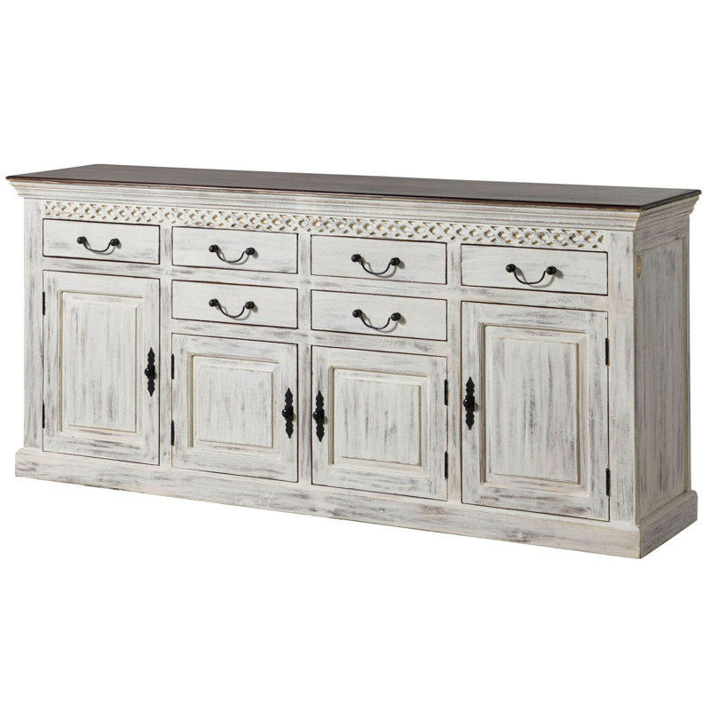 Castle-Antik 200cm Solid Wood Sideboard