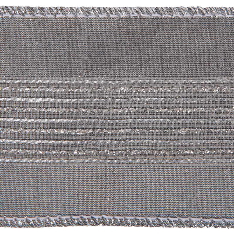 Ruban de Noël Gacita, gris