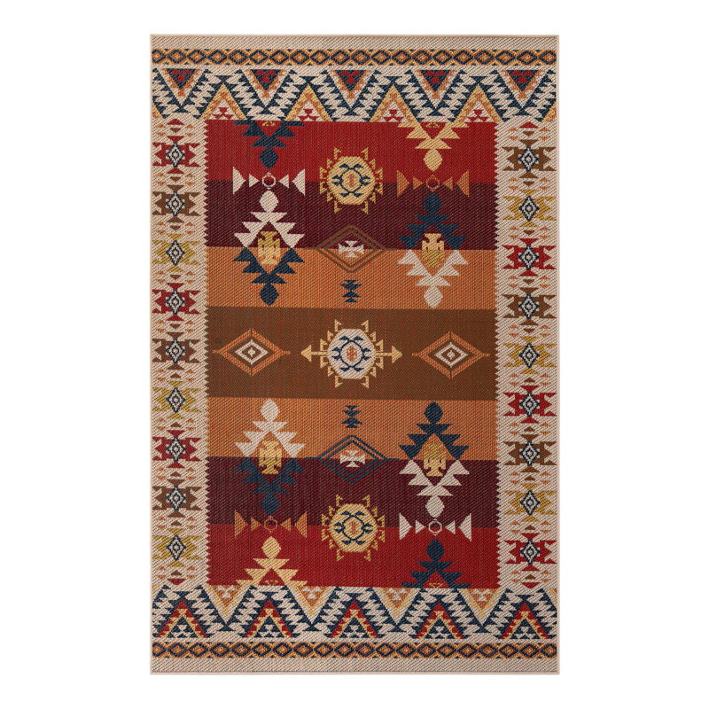 Tapis intérieur / extérieur Ciudad Marlenia, Rectangle 6 pi 1 po x 9 pi