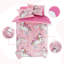 Ensemble de literie pour lit d'enfant Unicorns