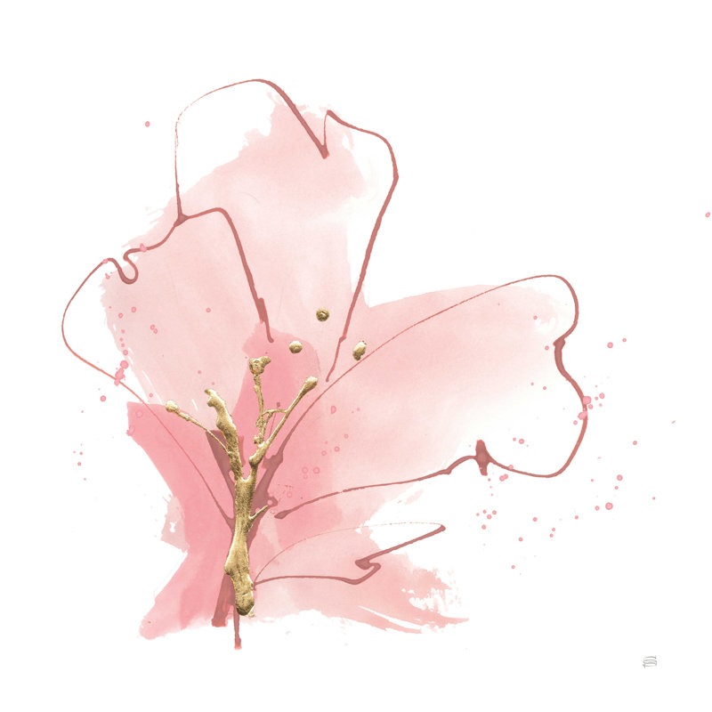 Fleurs florales I, H 12 po x l 12 po