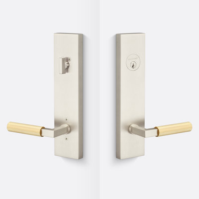 Levanto Sideplate Entry, Knurled Grip