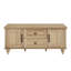 Table basse en bois rustique avec armoire de rangement-1210740953