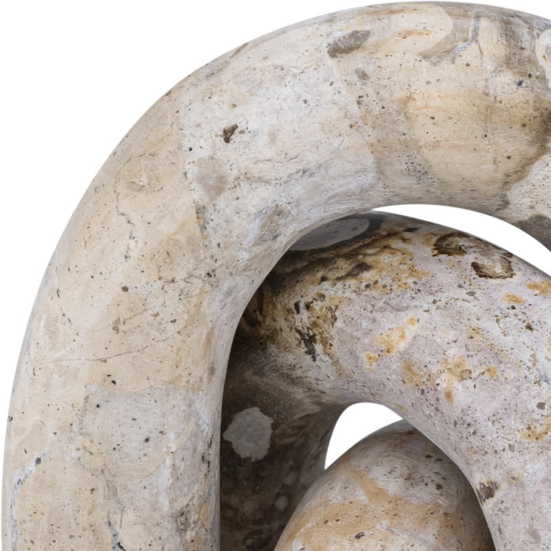 Arco Marble Decorative Object, Beige